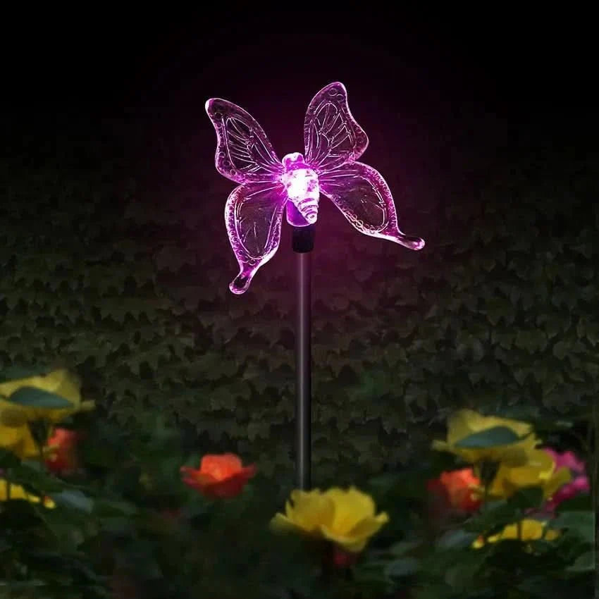 SOLARGLOW – Butterfly LED Garden Lamp