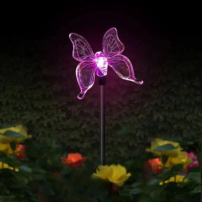 SOLARGLOW – Butterfly LED Garden Lamp