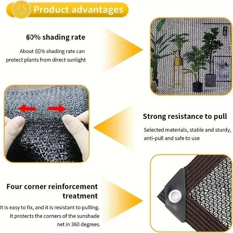 COOLCANOPY – Sunshade Net – Shading and Protection for Outdoor Areas