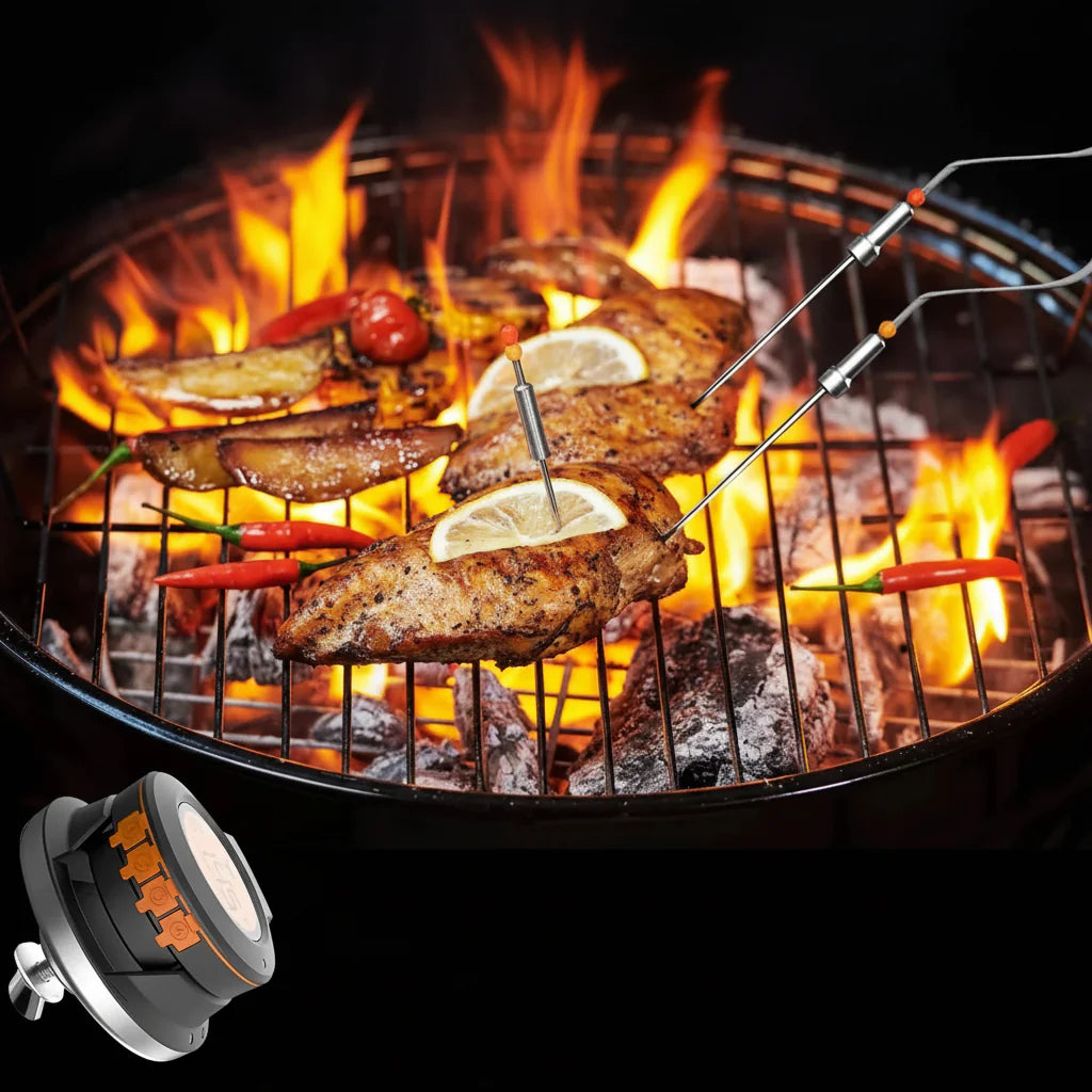 EcoTemp Pro - Cordless meat thermometer for BBQ & grill