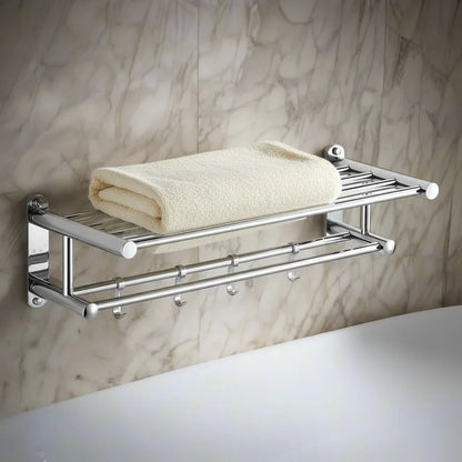 STEELRACK – Stainless Steel Towel Holder Space-Saving & Stylish