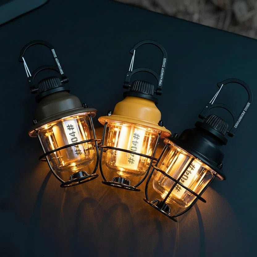CAMPINE – Outdoor LED Lamp with Lockable Pin Design and Ambient Light