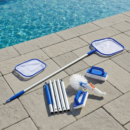 POOLPRO – Complete Pool Cleaning Set with Aluminum Pole