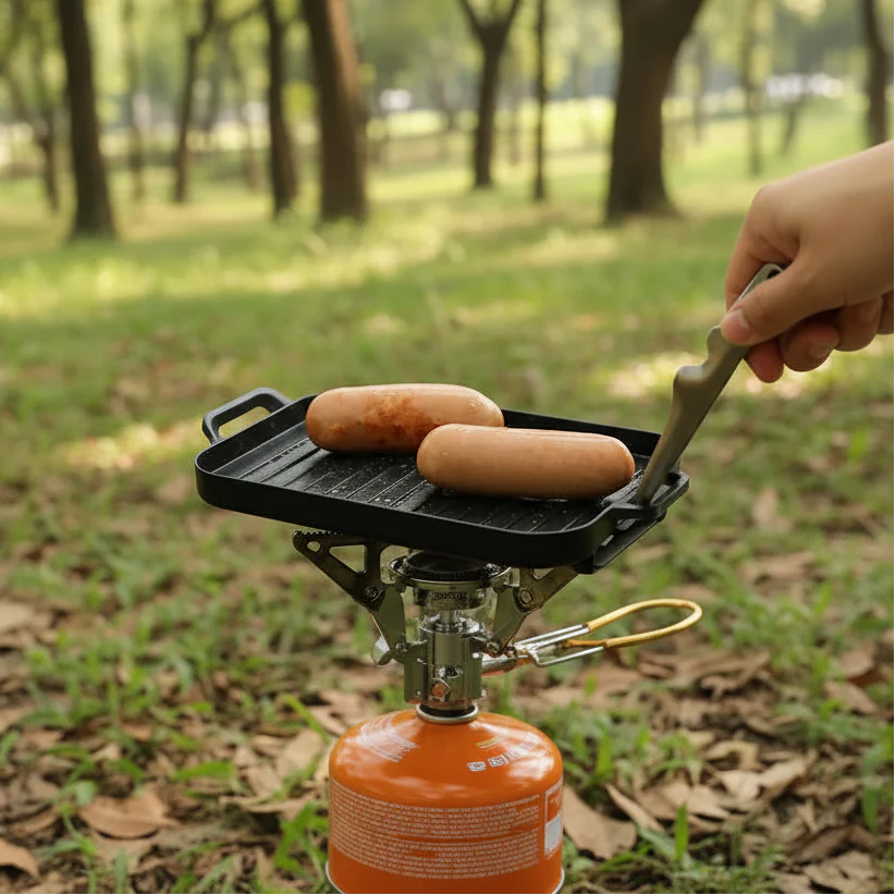CAMPMASTER – Small Grill Plate Set for Portable Outdoor Cooking