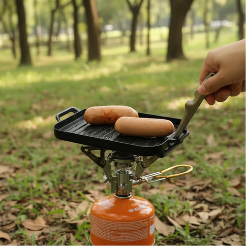 CAMPMASTER – Small Grill Plate Set for Portable Outdoor Cooking