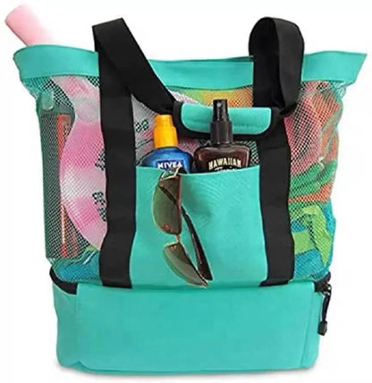 BEACHMATE – Waterproof Beach and Picnic Bag with Mesh Design