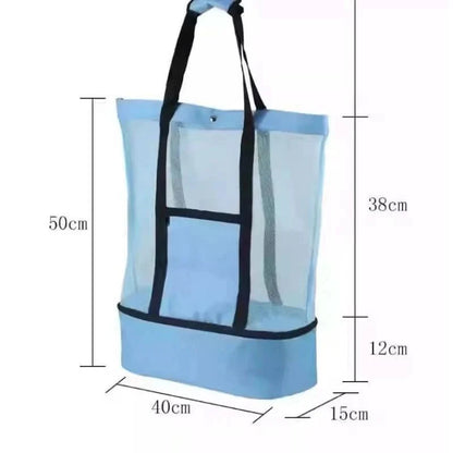 BEACHMATE – Waterproof Beach and Picnic Bag with Mesh Design