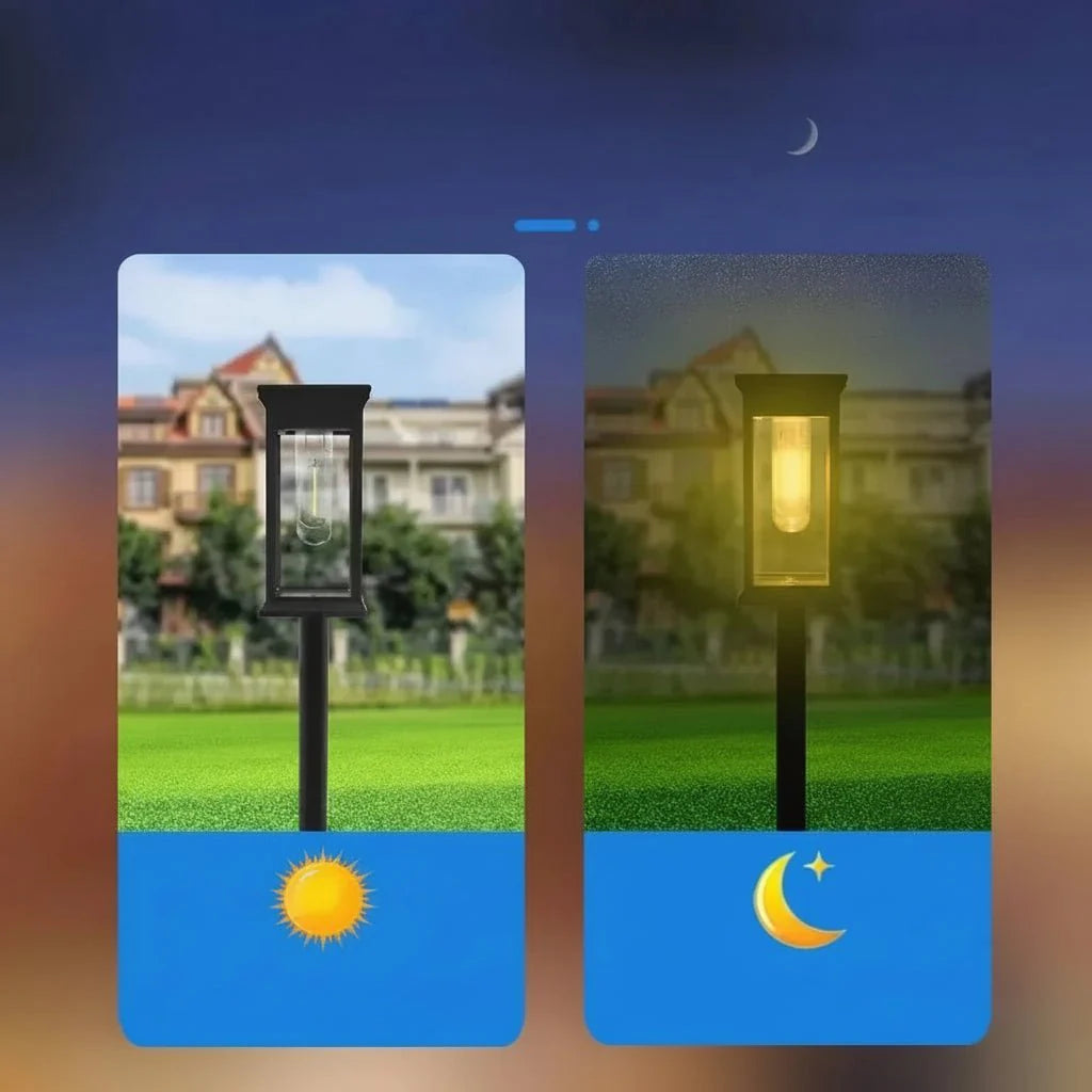 SOLENZA – Solar LED Outdoor Lights with Automatic Control & Ambient Lighting