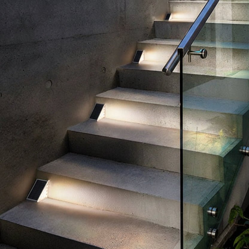 SUNSTEP – Solar Stair Lights for Safe Paths at Night