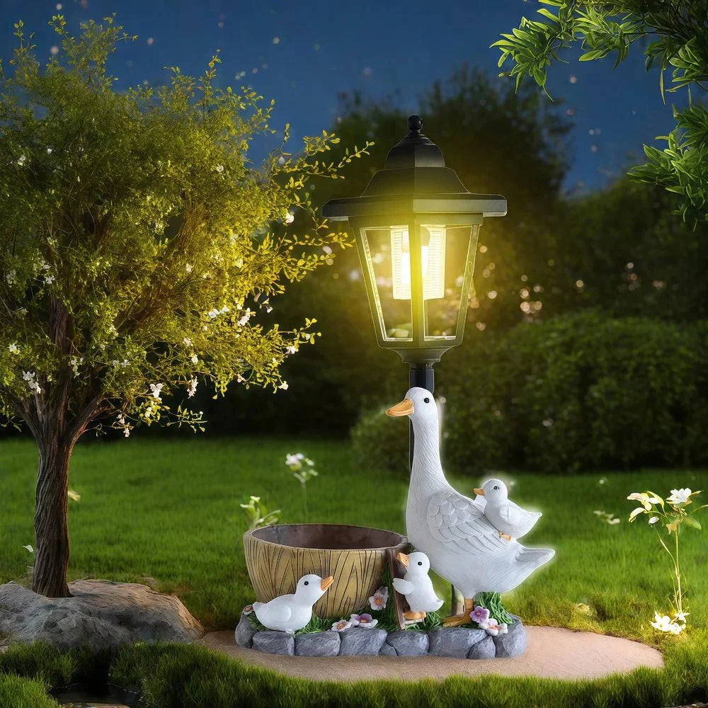 SOLADUCK – Decorative Solar Duck for Garden and Terrace