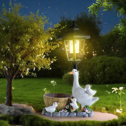 SOLADUCK – Decorative Solar Duck for Garden and Terrace
