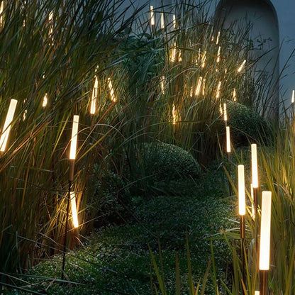 AURAREED OUTDOOR – Wireless Solar Garden Lighting for a Stylish Outdoor Atmosphere