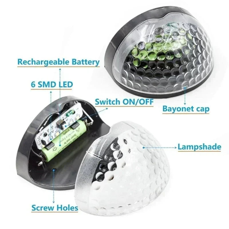 LUMIFENCE – Solar LED Fence Lights for Garden & Terrace