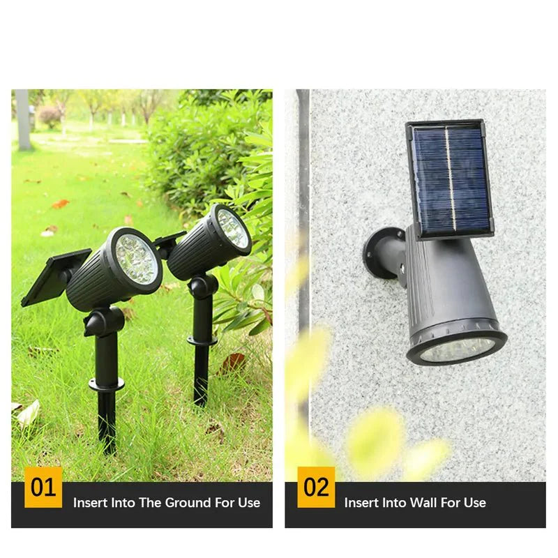LUMIBLAZE – Solar LED Floodlight for Garden & Outdoor Areas