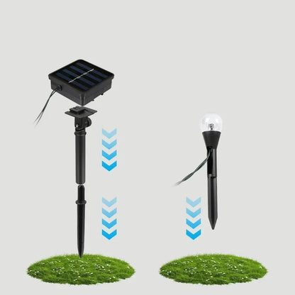 SOLARGLOW LIGHT STRING – Energy-Saving Solar Lighting for Atmospheric Gardens