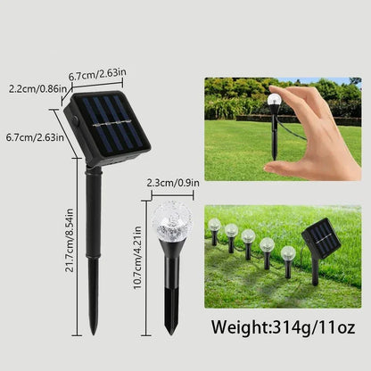 SOLARGLOW LIGHT STRING – Energy-Saving Solar Lighting for Atmospheric Gardens