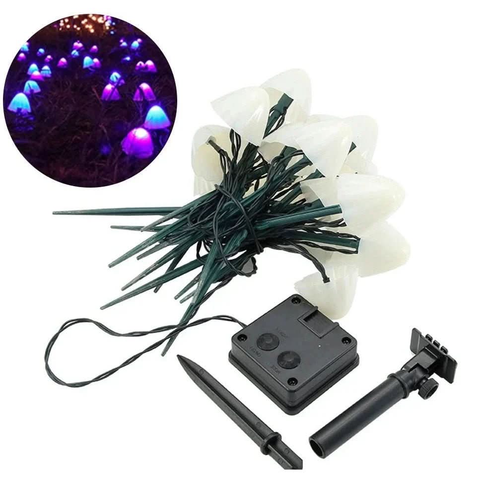 LUMINA MUSHROOM - Solar-powered LED mushroom lights for a magical garden atmosphere