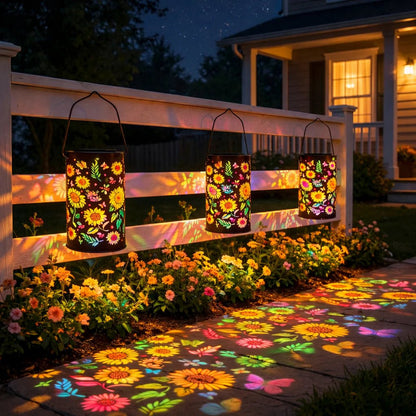 RADIORA – Atmospheric Solar Garden Lantern for Decorative Outdoor Lighting