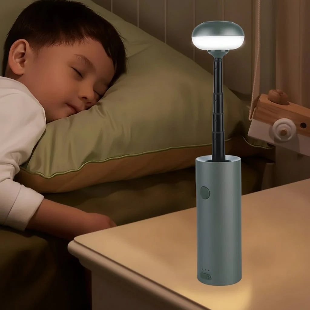 LUMITREK – Telescope Camping Lantern with Magnetic Base & Flexible Lighting