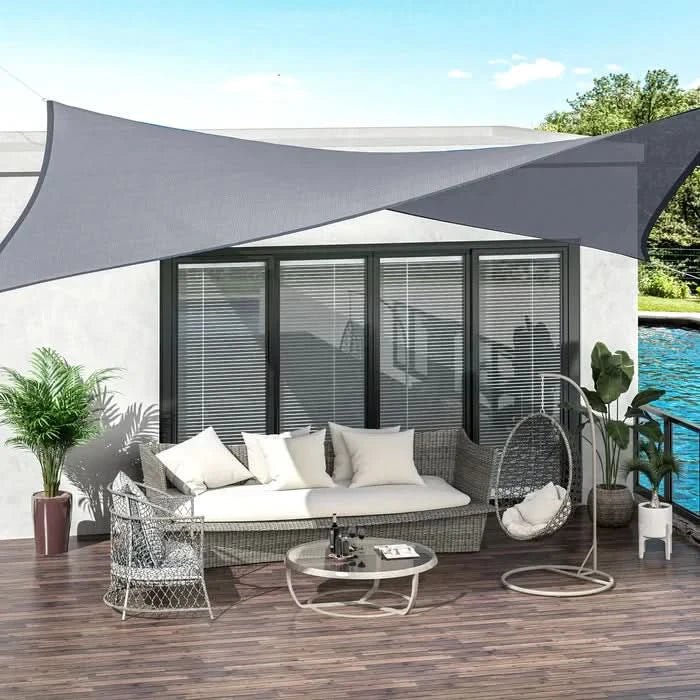 AEROSHADE FLEX – Sun and Rain Protection Awning for Outdoor Areas