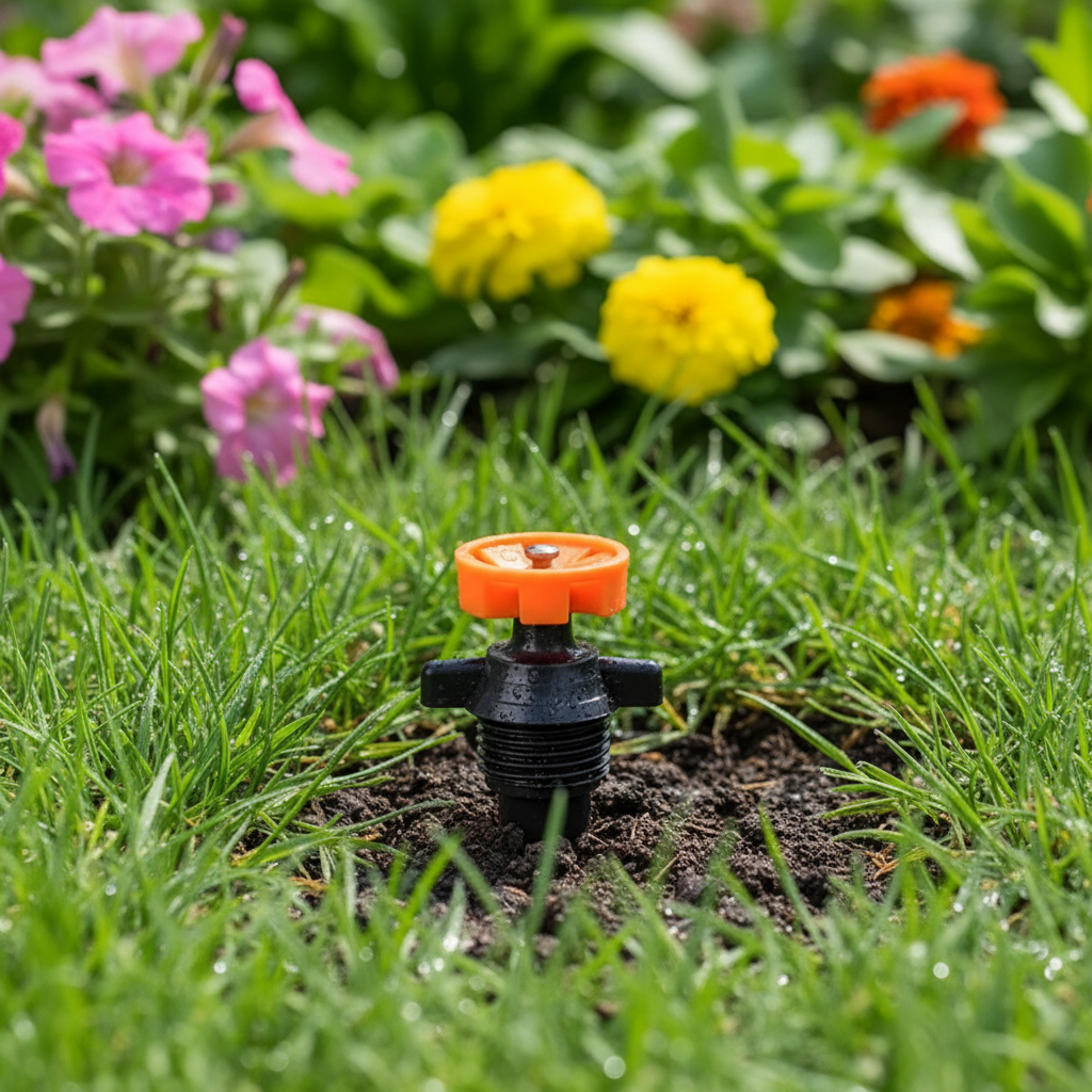 AquaSpin 360° sprinkler head - Rotatable & efficient for every garden