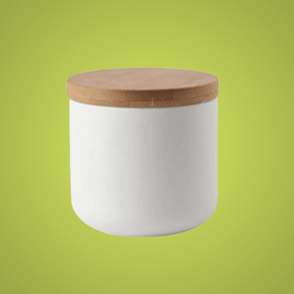 BAMBOOFRESH Ceramic Storage Jars – Airtight & Stylish for Every Kitchen