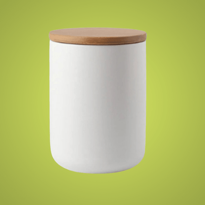 BAMBOOFRESH Ceramic Storage Jars – Airtight & Stylish for Every Kitchen