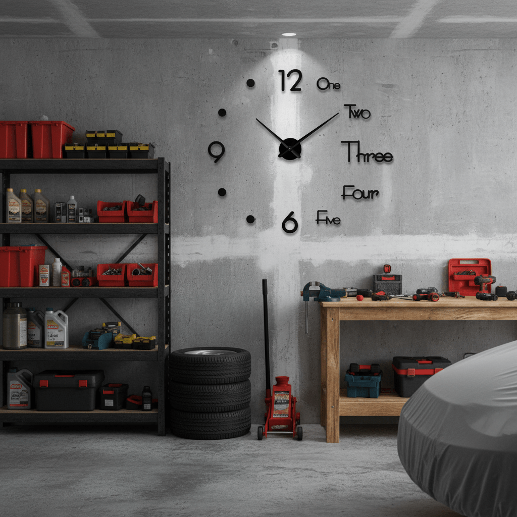 TIMEDEPTH Acrylic Wall Clock – modern and stylish for any room
