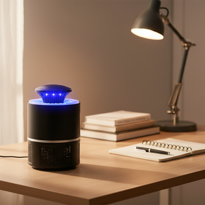 MosquiTrap - Quiet UV mosquito lamp with USB & anti-shock system