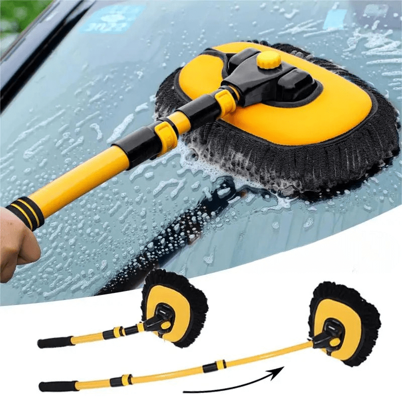 FLEXSWEEP PRO – Telescoping Car Wash Mop with Flexible Head