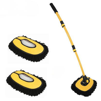 FLEXSWEEP PRO – Telescoping Car Wash Mop with Flexible Head