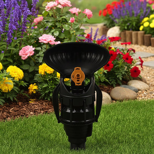 FLOWHALF – 180-Degree Rotation Garden Sprinkler for Balanced Water Coverage