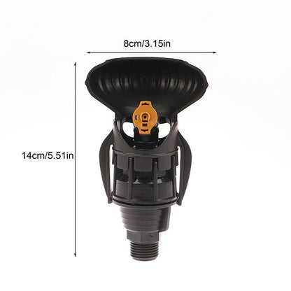 FLOWHALF – 180-Degree Rotation Garden Sprinkler for Balanced Water Coverage