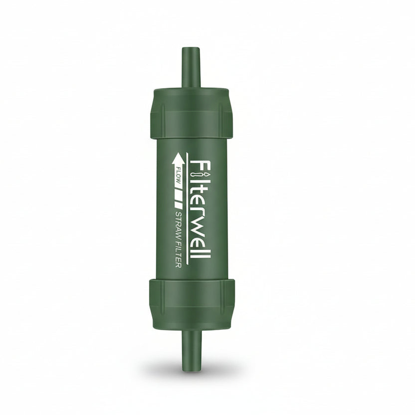 Westtune Mini Water Filter - Portable water filter straw for camping & emergencies