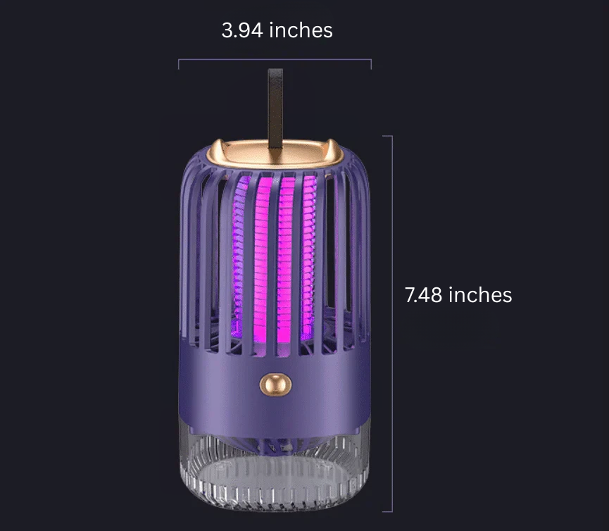 Lampe répulsive à moustiques USB ultrasonique