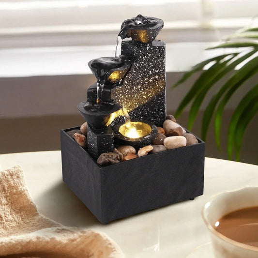CALMSTREAM – Soothing Table Waterfall Fountain for Relaxation