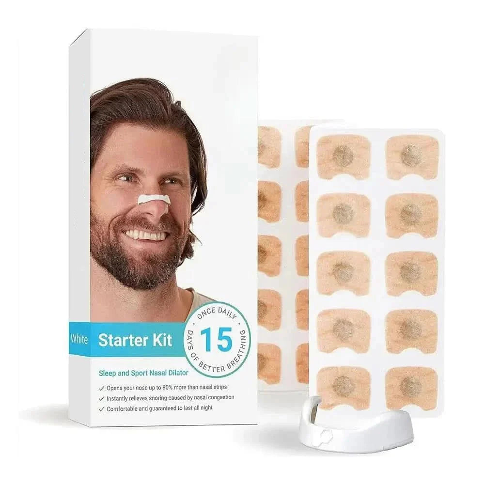 CLEARBREATH - Magnetic nasal strips for better breathing and more restful sleep