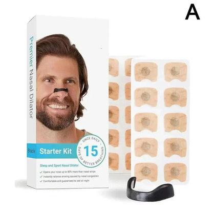 CLEARBREATH - Magnetic nasal strips for better breathing and more restful sleep