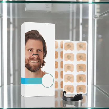 CLEARBREATH - Magnetic nasal strips for better breathing and more restful sleep