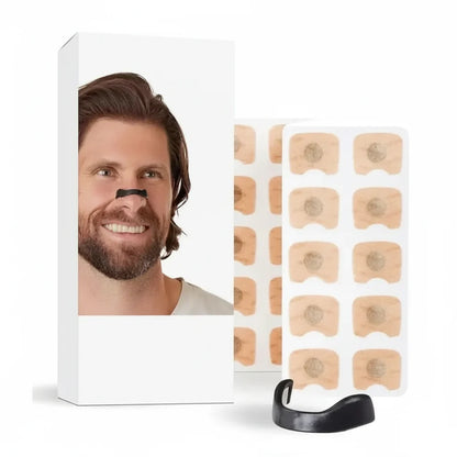 CLEARBREATH - Magnetic nasal strips for better breathing and more restful sleep