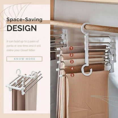 FLEXRACK – Space-saving Trousers Rack for Wrinkle-free Organization