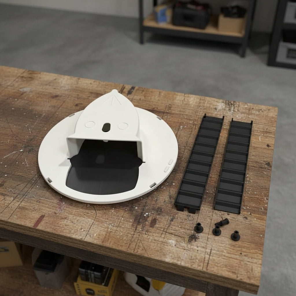 ECOGUARD ELITE - Humane Mouse Trap for Gentle and Reusable Rodent Control Without Effort Indoors