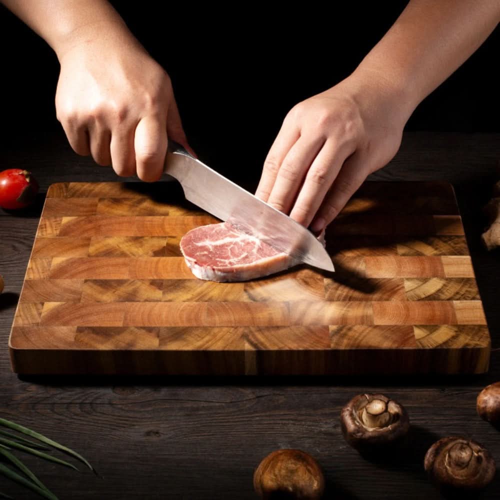 PUREWOOD - High-quality Acacia Wood Cutting Board for Stylish and Durable Kitchen Work
