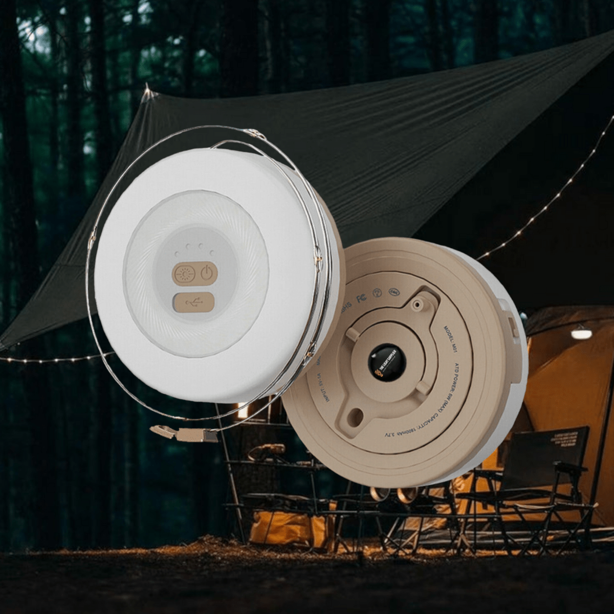 RADIORA – Multifunctional LED Outdoor Lamp with Rechargeable Convenience
