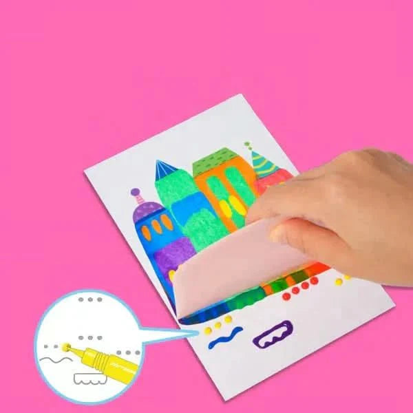 CREATIVE SCRATCHES – Clean Scratch Art Set for Imaginative Painting Fun for Children