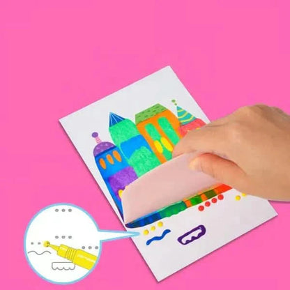 CREATIVE SCRATCHES – Clean Scratch Art Set for Imaginative Painting Fun for Children