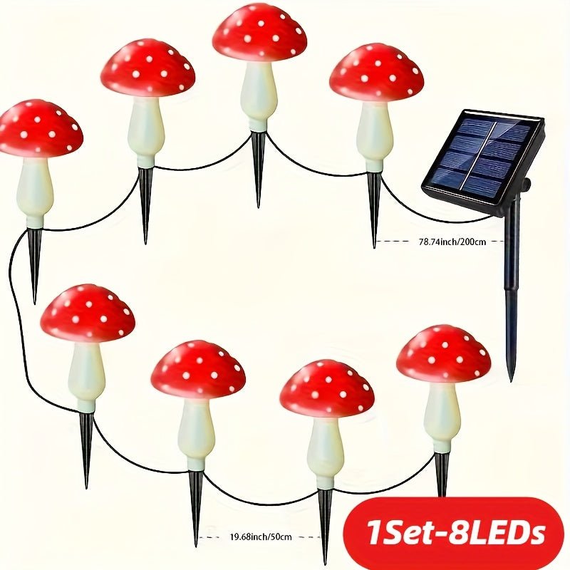 MUSHROOMNEST – Solar garden light in mushroom design for magical outdoor areas