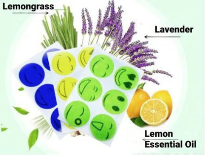 Patchs répulsifs anti-moustiques naturels