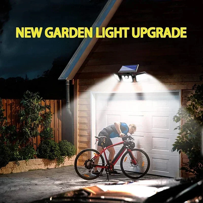 Lampe solaire à détecteur de mouvement pour usage extérieur