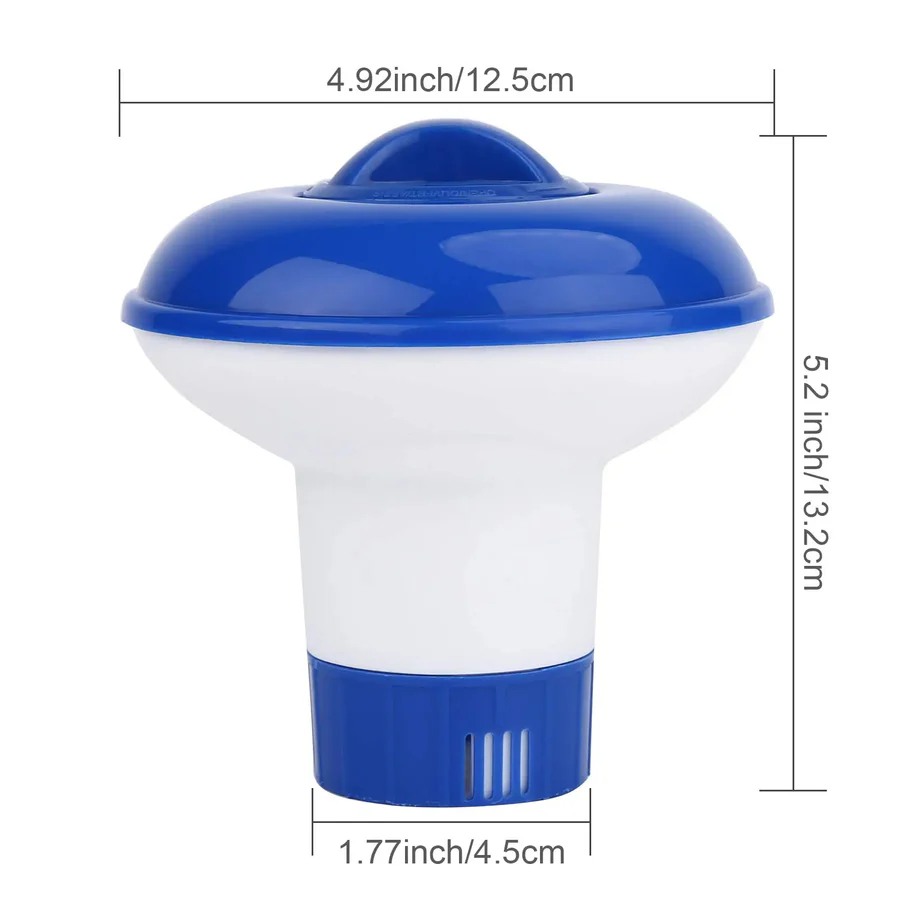 Diffuseur de chlore flottant réglable pour piscine